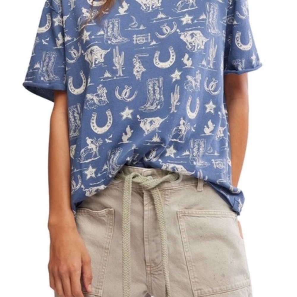 Free People Lucky Rodeo Tee